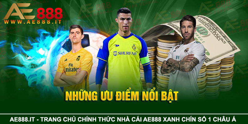 Những ưu điểm của sảnh thể thao AE888