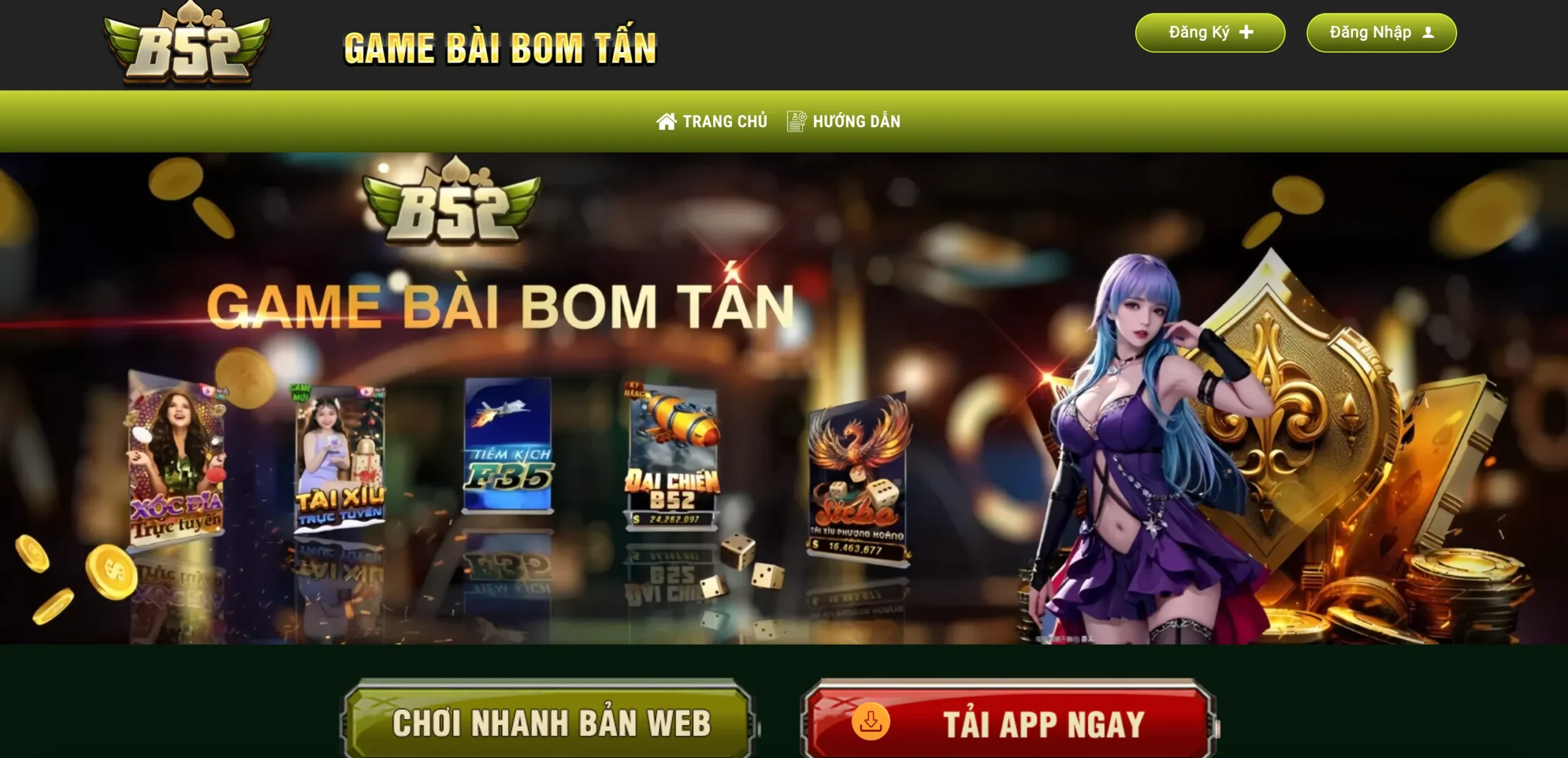 B52 Club có số lượng người chơi và siêu phẩm game lớn B52 Club có số lượng người chơi và siêu phẩm game lớn