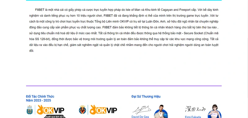 Giới thiệu về F8bet8