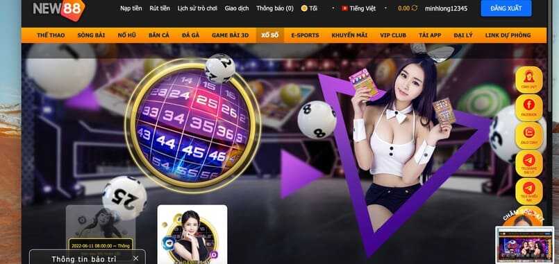 Xổ số online cùng nhà cái New88 Xổ số online cùng nhà cái New88