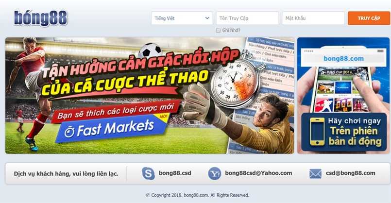 Các dịch vụ cá cược trực tuyến trên thị trường Các dịch vụ cá cược trực tuyến trên thị trường