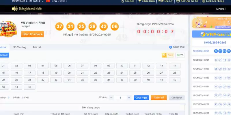 Xổ số QH88 đa dạng thể loại cược