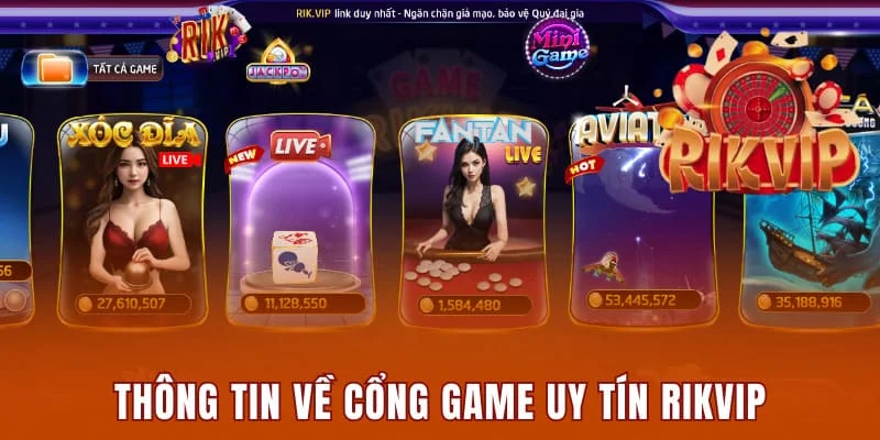 Rikvip Insure - Cổng Game Cá Cược Đổi Thưởng Số #1 Tại Việt Nam 1 Thông tin về cổng game uy tín Rikvip