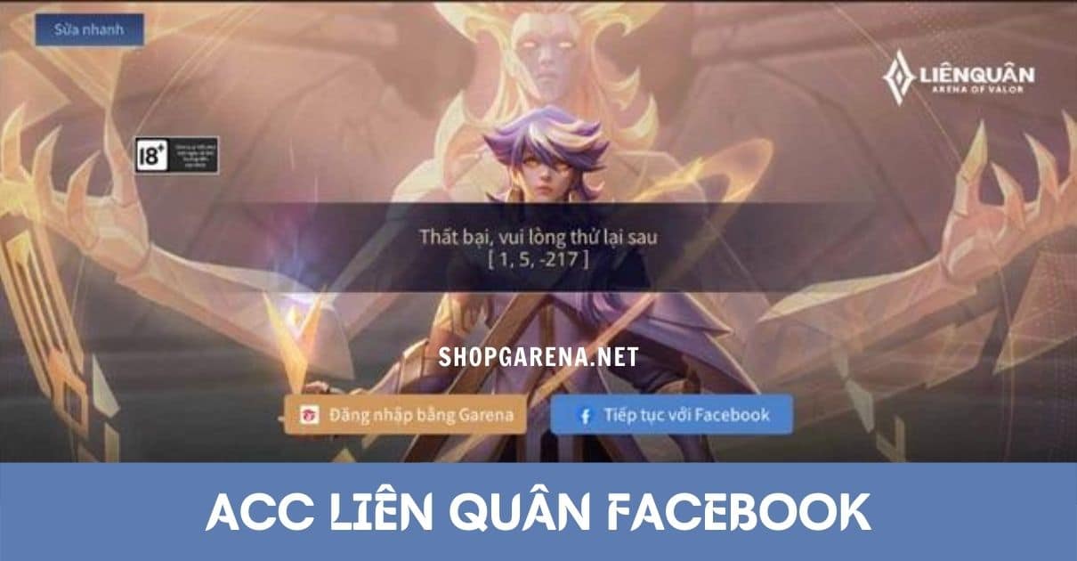 Acc Lien Quan Facebook
