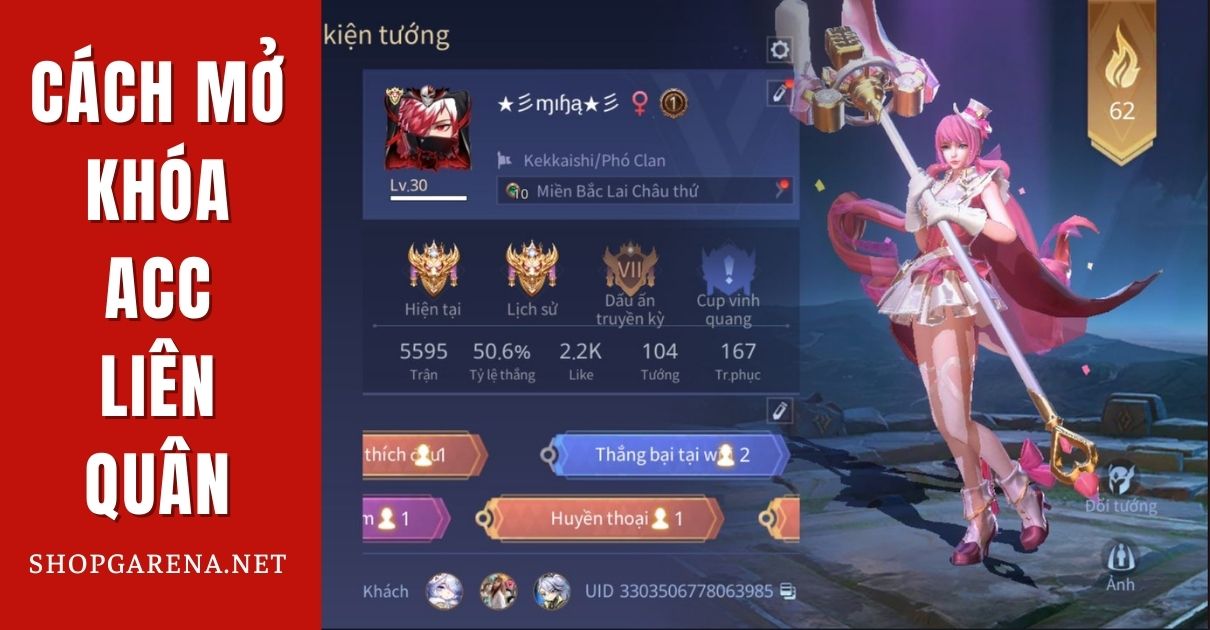 Cach Mo Khoa Acc Lien Quan