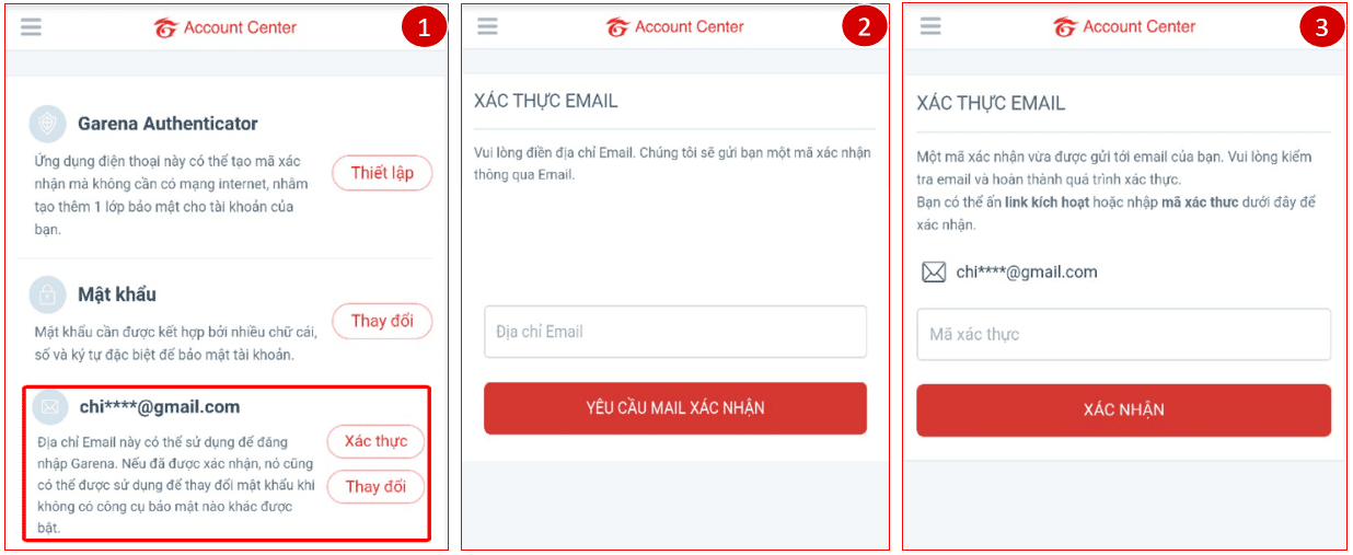 Đăng Ký Garena Bằng Gmail