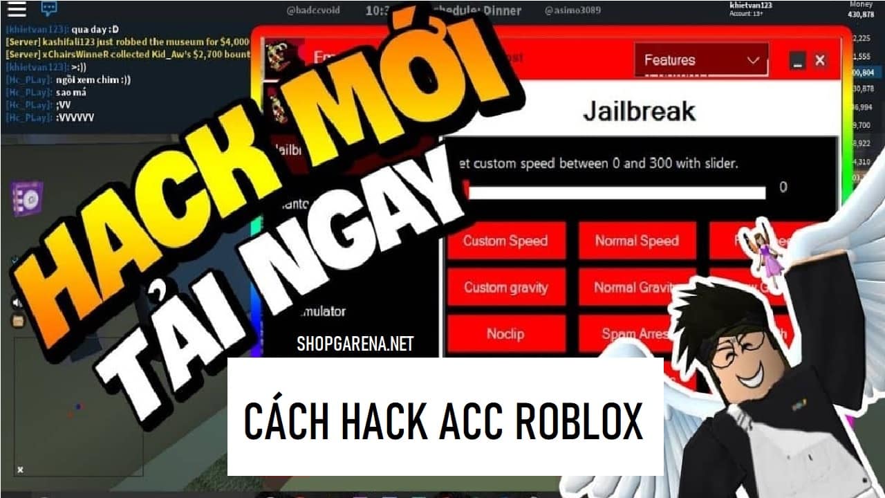 Cach Hack Acc