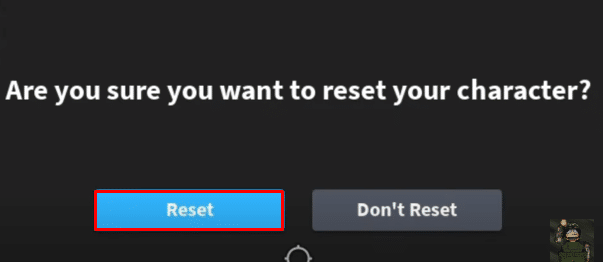 Nhấn reset