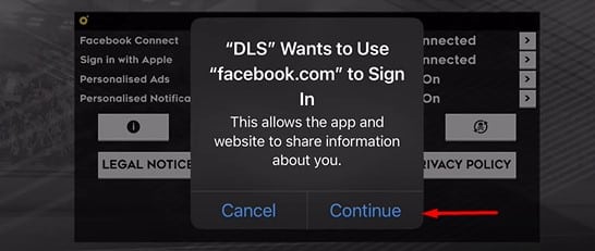 Đăng nhập bằng Facebook