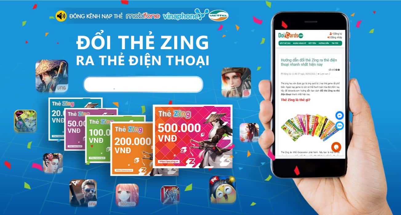Mã thẻ card zing