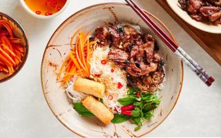 Quán bún thịt nướng phải thử khi đến TP. Nha Trang, Khánh Hòa