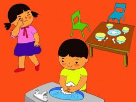 Cách dạy trẻ kỹ năng tự phục vụ trong ăn uống hiệu quả nhất