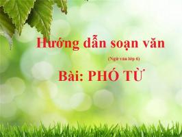 Bài soạn 