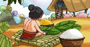 Bài văn đóng vai Lang Liêu kể lại truyền thuyết 