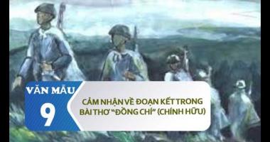 Bài văn cảm nhận về đoạn kết bài thơ 