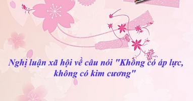 Bài văn nghị luận về câu nói 