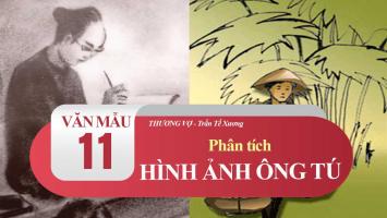 Bài văn phân tích hình ảnh ông Tú trong bài thơ 