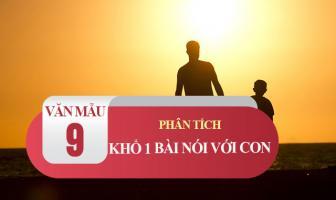Bài văn phân tích khổ 1 bài thơ 