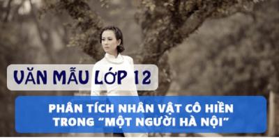 Bài văn phân tích vẻ đẹp nhân vật cô Hiền trong 
