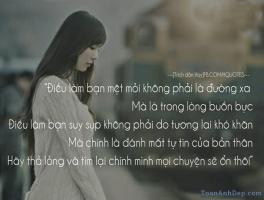 Chuyện không vui mà cũng chẳng cần buồn