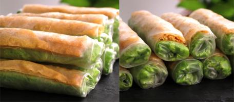 Món cuốn chay ngon với công thức đơn giản tại nhà