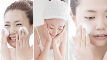 Sai lầm khi rửa mặt khiến làn da ngày càng 