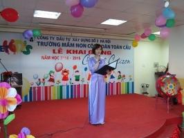 Kịch bản chương trình lễ khai giảng năm học mới mầm non hay nhất