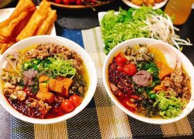 Quán ăn ngon ở đường Trần Nguyên Đán, Huế