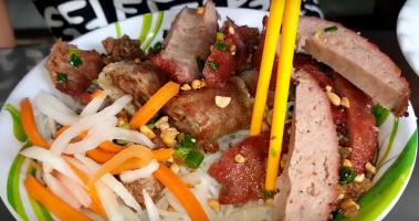 Quán bún thịt nướng ngon nhất Quận Bình Thạnh, TP. HCM