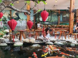 Quán cà phê Cá Koi đẹp nhất Đà Nẵng