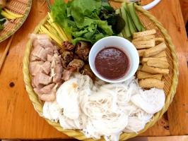 Quán bún đậu mắm tôm ngon nhất TP. Pleiku, Gia Lai