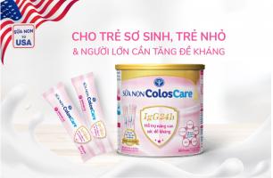 Sữa non tăng cường miễn dịch hiệu quả cho bé, tiện lợi cho mẹ