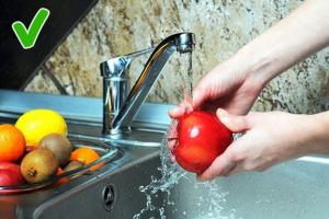 Thực phẩm bạn phải rửa trước khi ăn hay chế biến