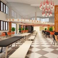 Trường Đại học có canteen sang chảnh và thoải mái nhất ở TP. HCM