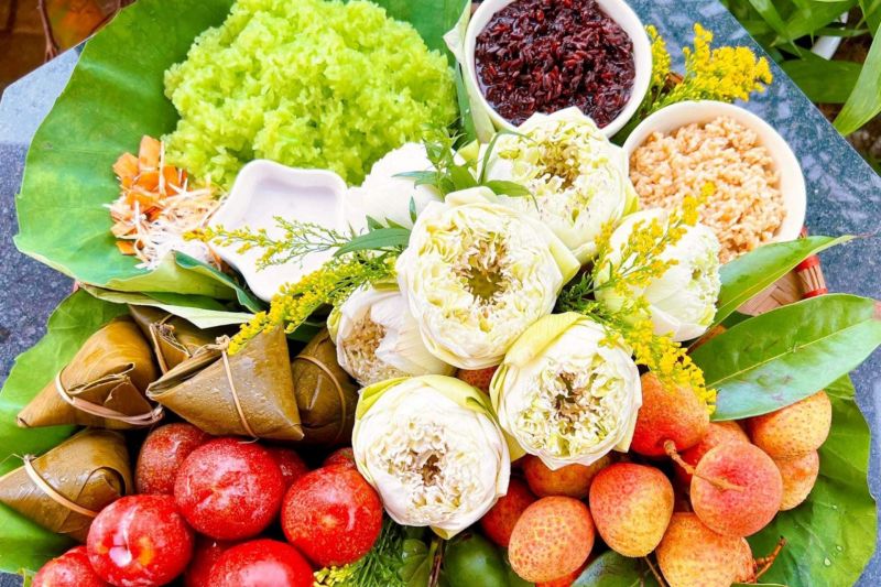 Tục chúc Tết – sêu Tết.