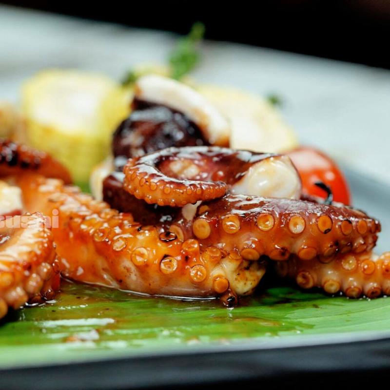 Bạch tuộc nướng sa tế - Sio Sushi