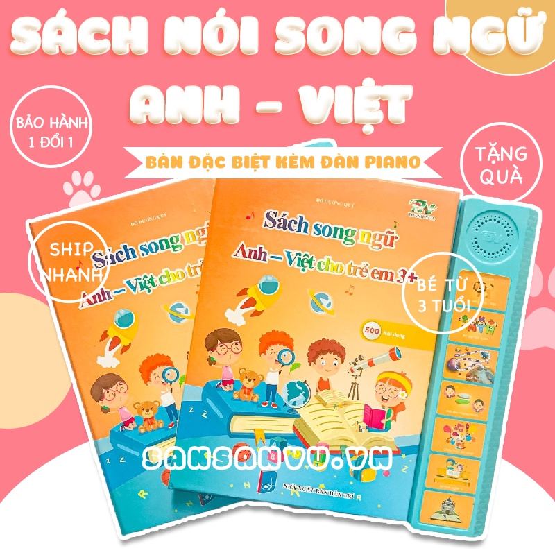 Bài học cho bé 3 tuổi qua sách nói