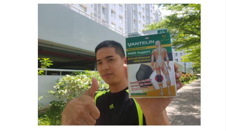 Băng bảo vệ khớp gối Vantelin Support Knee
