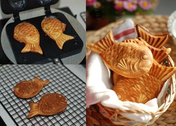 Bánh cá nhân đậu đỏ