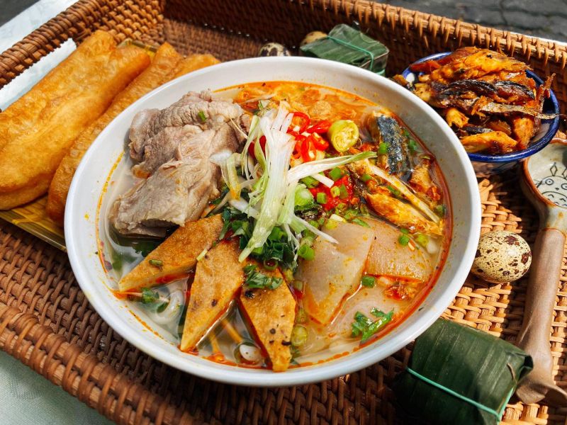Bánh canh cá nục Nhi
