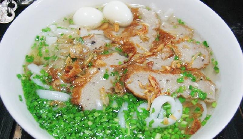 Bánh canh lá hẹ