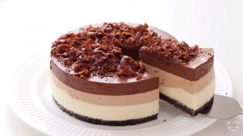 Bánh chocolate mousse thơm ngậy