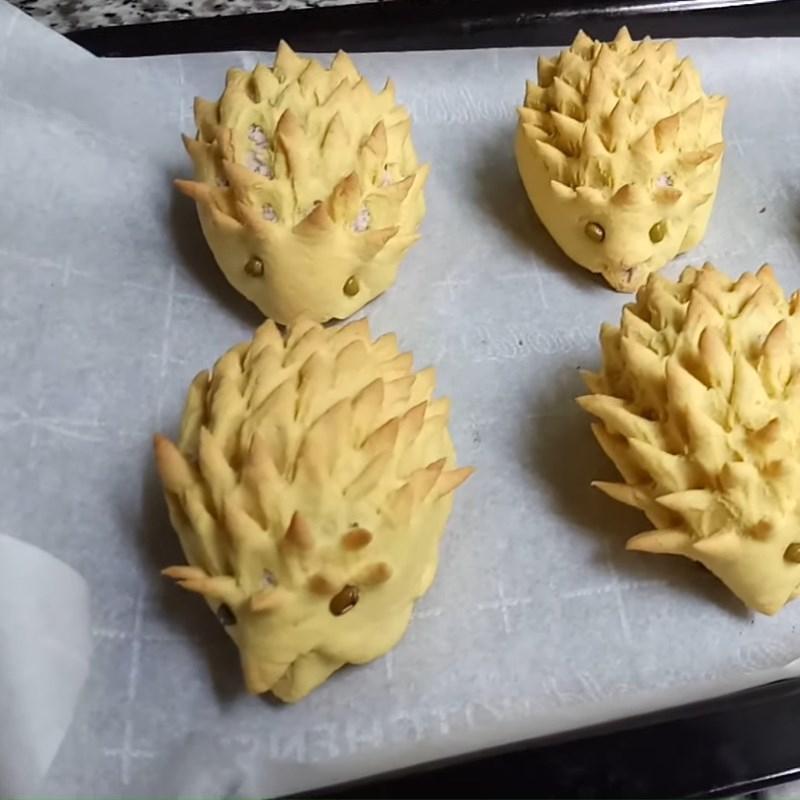 Bánh con nhím nhân dừa
