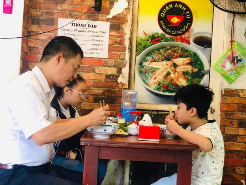 Bánh Đa Cá Rô Đồng Anh Tú