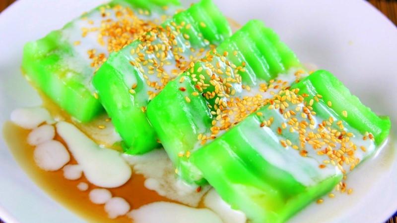 Bánh đúc ngọt thành phẩm