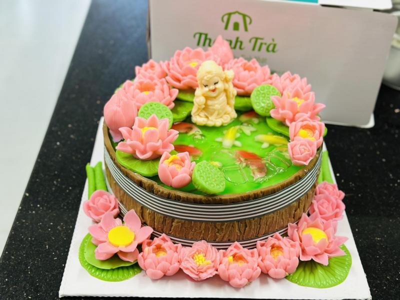 Bánh kem rau câu Thanh Trà