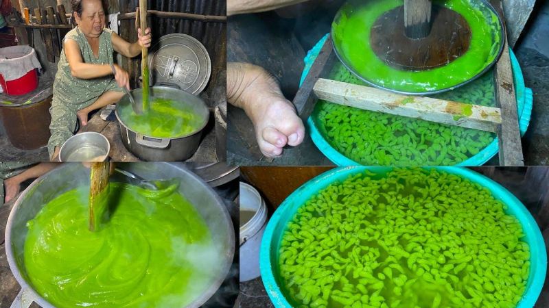 Bánh lọt nước cốt dừa