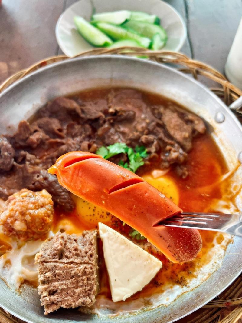 Bánh mì chảo cô Tiên