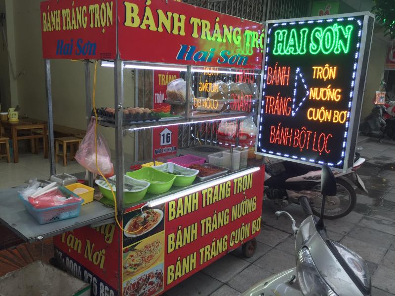 Bánh tráng trộn - Bánh Tráng Trộn Hai Sơn
