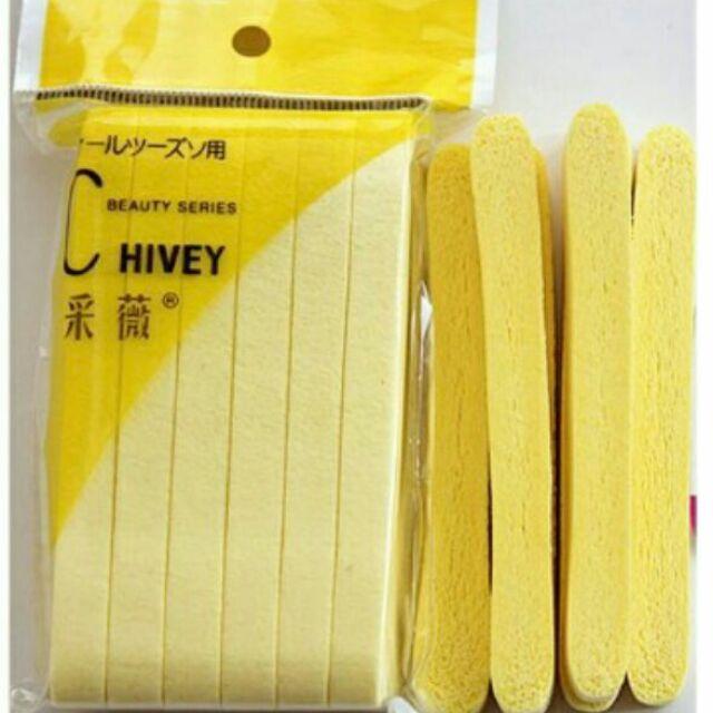 Bông bọt biển rửa mặt Chivey dạng nén